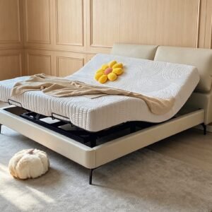 Keeyoto All-in-One Adjustable Bed Set: Frame, Mattress & Headboard Included wholesale/OEM/hotel project